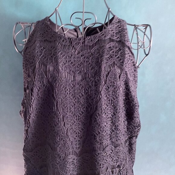 Mossimo - Black Lace Mini Dress - Picture 6 of 13